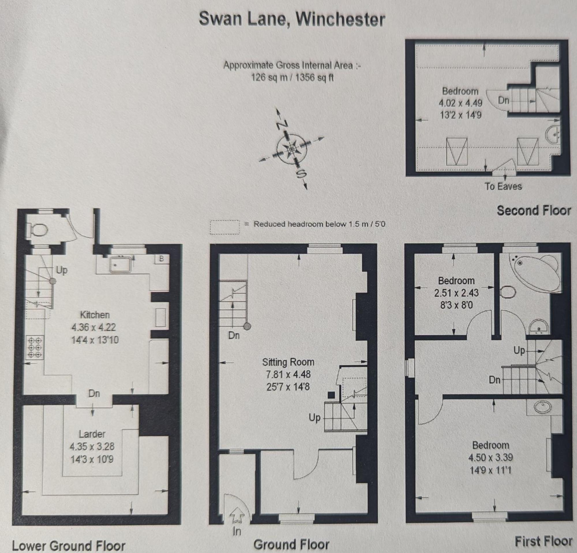 House In Historic Winchester Bagian luar foto